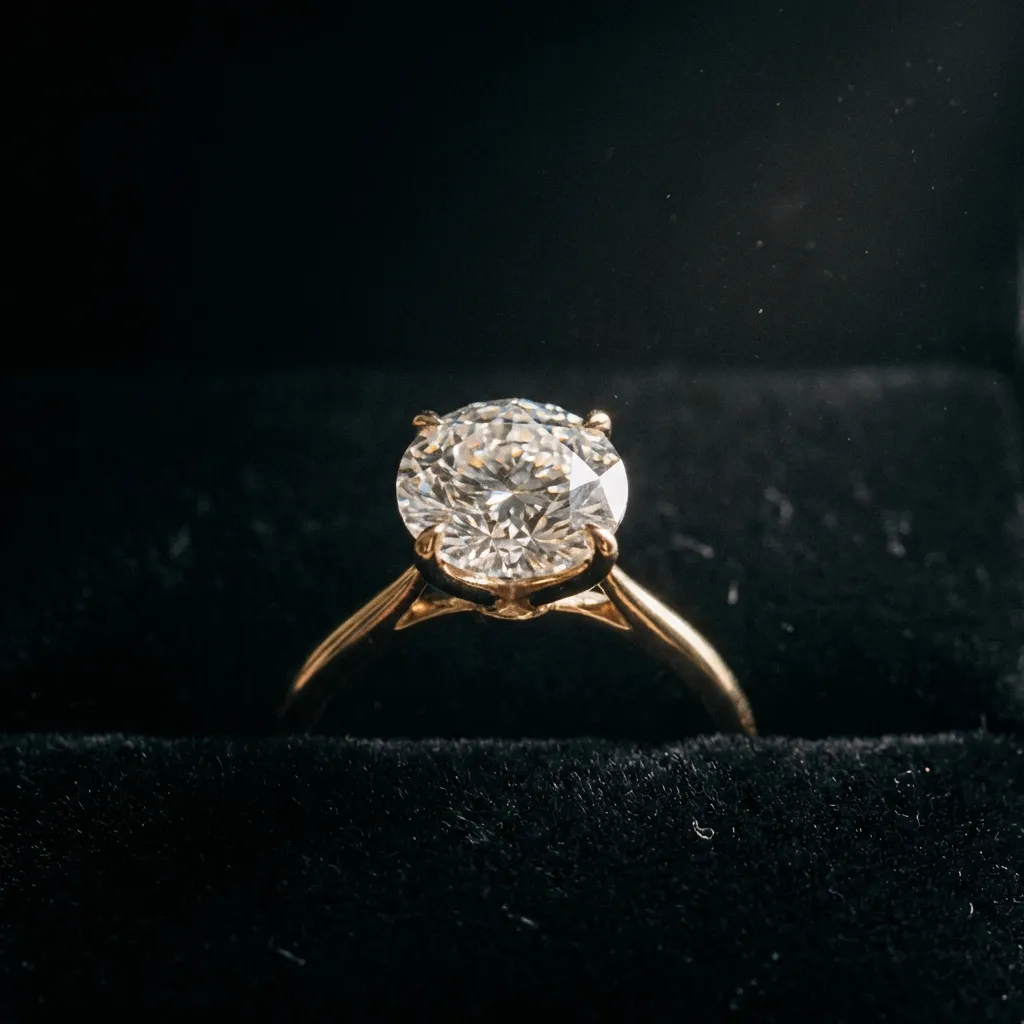 Winnie 2-carat Classic Engagement Ring Bespoke Jeweler Airdrie